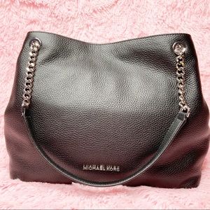 MICHAEL KORS JET SET LARGE CHAIN SHOULDER TOTE NWT